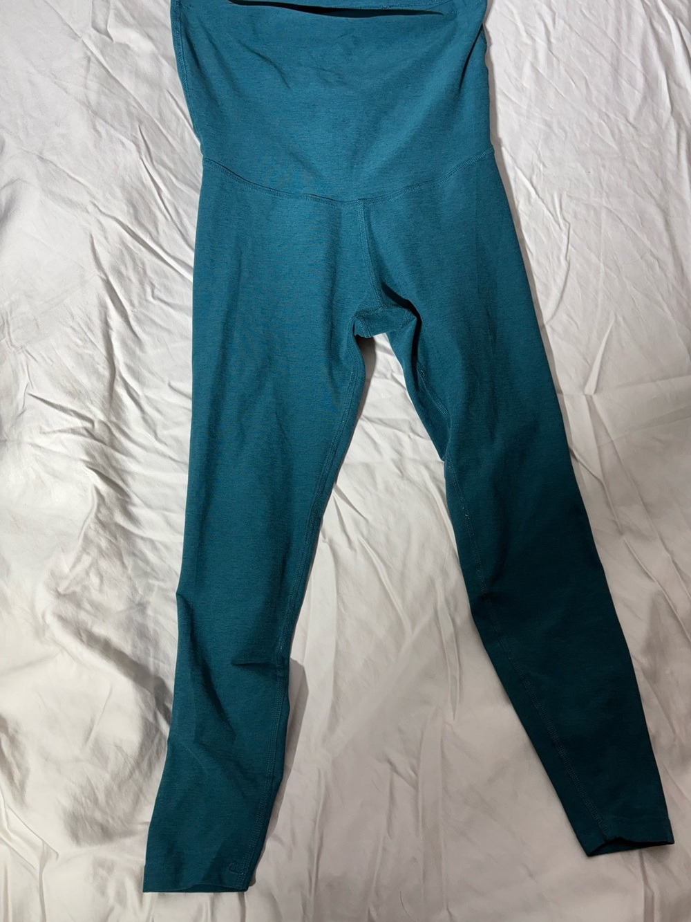 Beyond Yoga Teal High-Waist Leggings